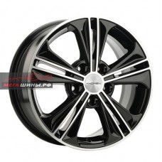 Khomen Wheels KHW1603 6x16/5x112 D57,1 ЕТ48 Black-FP