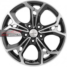 Khomen Wheels KHW1702 7x17/5x114.3 D60,1 ЕТ45 Black-FP