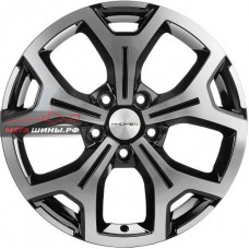 Khomen Wheels KHW1710 6,5x17/5x112 D66,6 ЕТ50 Black-FP