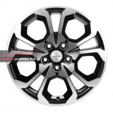 Khomen Wheels KHW1711 6,5x17/5x114.3 D66,1 ЕТ50 Black-FP