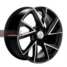 Khomen Wheels KHW1714 7x17/5x114.3 D66,1 ЕТ47 Black-FP