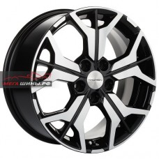 Khomen Wheels KHW1715 7x17/5x114.3 D60,1 ЕТ39 Black-FP