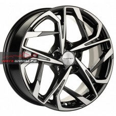 Khomen Wheels KHW1716 7x17/5x108 D60,1 ЕТ45 Black-FP