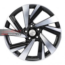 Khomen Wheels KHW1801 7,5x18/5x112 D57,1 ЕТ43 Black-FP