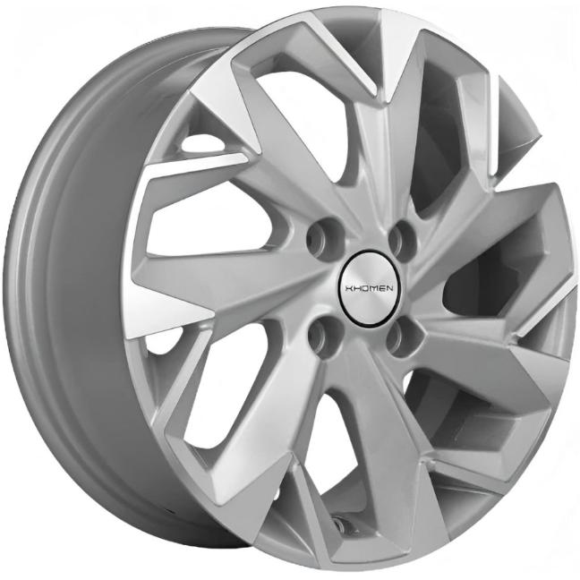 Khomen KHW 1402 5.5x14 4*98 ET35 DIA58.6 F-Silver-FP Литой