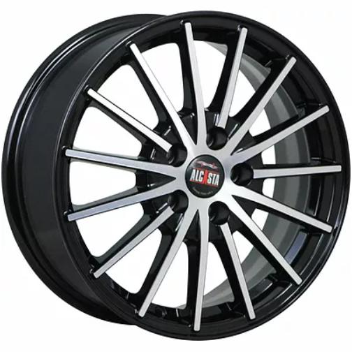 Alcasta M60 7x17 5*110 ET42 DIA63.3 BKF Литой