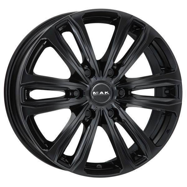 MAK Safari 6 7.5x17 6*130 ET50 DIA84.1 Gloss Black Литой