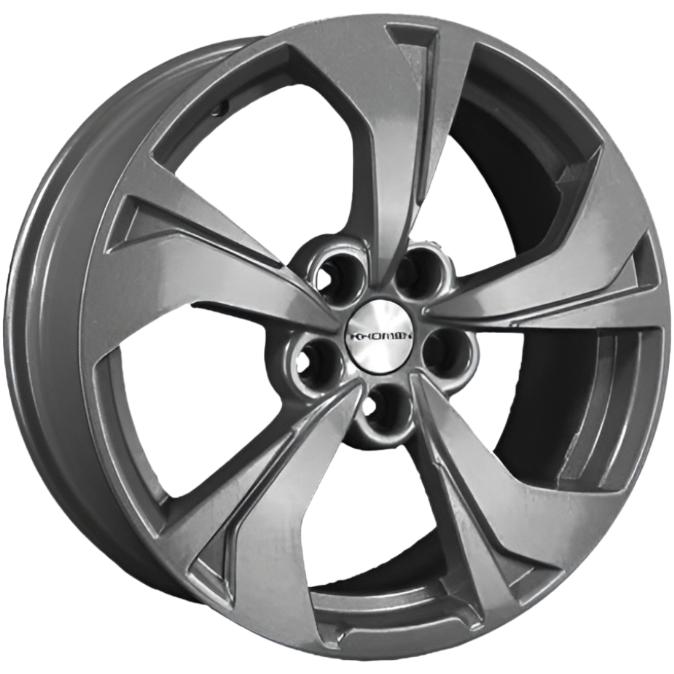 Khomen KHW 1724 7x17 5*114.3 ET37 DIA66.6 Gray Литой