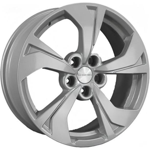 Khomen KHW 1724 7x17 5*108 ET36 DIA65.1 F-Silver Литой