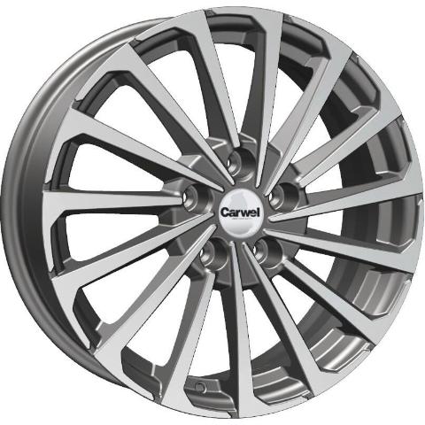 Carwel Кагра 6.5x17 5*114.3 ET49 DIA67.1 AGR Литой