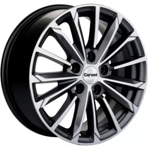 Carwel Тевриз 6.5x16 5*112 ET46 DIA57.1 AGR Литой