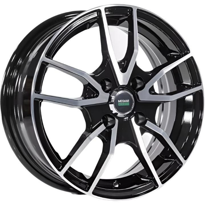 Megami MGM-20FF 7x17 5*110 ET46 DIA63.3 BKF Литой