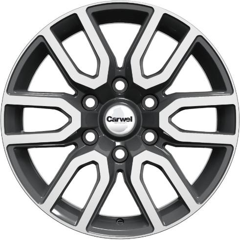 Carwel Барал 8x17 6*139.7 ET38 DIA67.1 AGR Литой