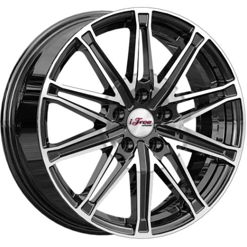 iFree Виар 6.5x17 5*114.3 ET45 DIA67.1 Блэк Джек Литой