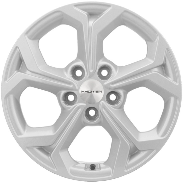 Khomen KHW 1606 6.5x16 5*114.3 ET50 DIA67.1 G-Silver Литой