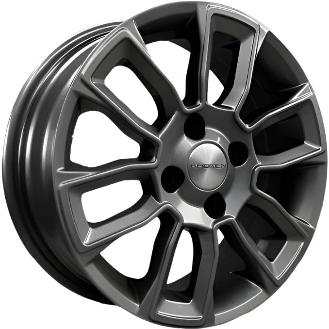 Khomen KHW 1406 5.5x14 4*98 ET35 DIA58.6 Gray Литой