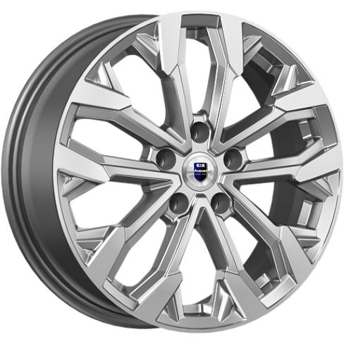 K&K Морейн 6.5x17 5*114.3 ET40 DIA66.1 Дарк платинум Литой