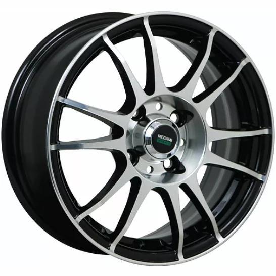 Megami MGM-3 6x15 4*100 ET40 DIA67.1 BKF Литой