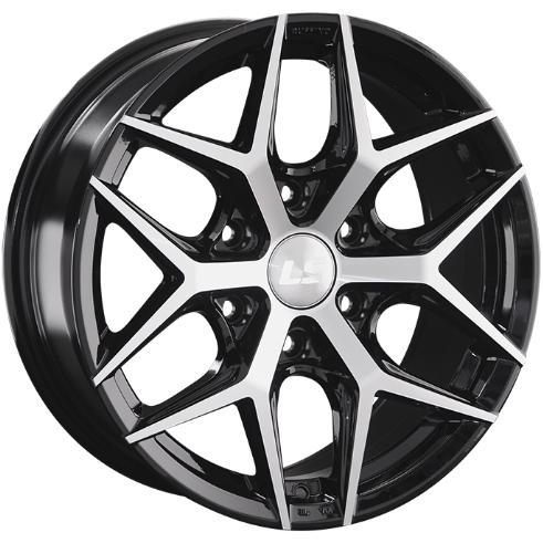 LS 1303 8x17 6*139.7 ET36 DIA100.1 BKF Литой