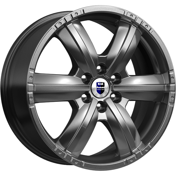 K&K Окинава 7.5x17 6*139.7 ET40 DIA92.5 Дарк платинум Литой
