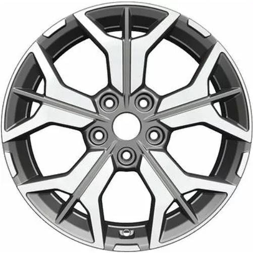 Khomen KHW 1715 7x17 5*114.3 ET45 DIA66.1 Gray-FP Литой
