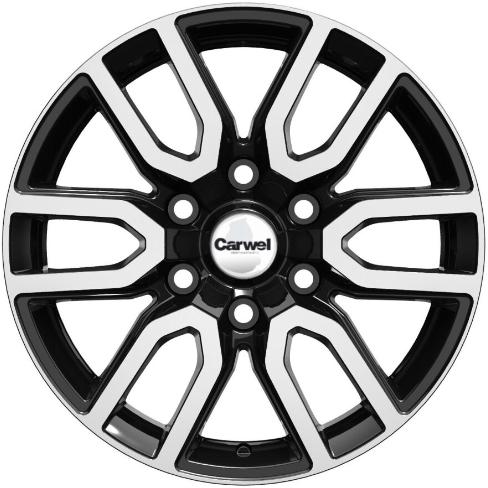 Carwel Барал 8x17 6*139.7 ET38 DIA67.1 ABT Литой