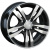 LS 142 6.5x15 5*100 ET38 DIA73.1 BKF Литой