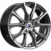 K&K Твист 7.5x17 5*108 ET32 DIA67.1 Дарк платинум Литой