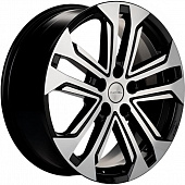 Khomen KHW 1803 7x18 5*108 ET40 DIA57.1 Black-FP Литой