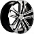 Khomen KHW 1803 7x18 5*108 ET40 DIA57.1 Black-FP Литой