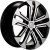 Khomen KHW 1803 7x18 5*114.3 ET48.5 DIA67.1 Black-FP Литой Khomen KHW 1803 7x18 5*114.3 ET48.5 DIA67.1 Black-FP Литой