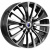 Скад Flanker 6.5x17 5*114.3 ET50 DIA67.1 Алмаз черный Литой