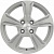 Khomen KHW 1502 6x15 4*100 ET46 DIA54.1 F-Silver Литой