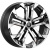 K&K KP015 7.5x19 5*108 ET46 DIA63.3 Алмаз черный Литой