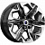 K&K Тейт 7.5x17 6*114.3 ET39 DIA67.1 Алмаз черный Литой