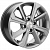 Khomen KHW 1501 6x15 4*100 ET37 DIA60.1 Gray Литой