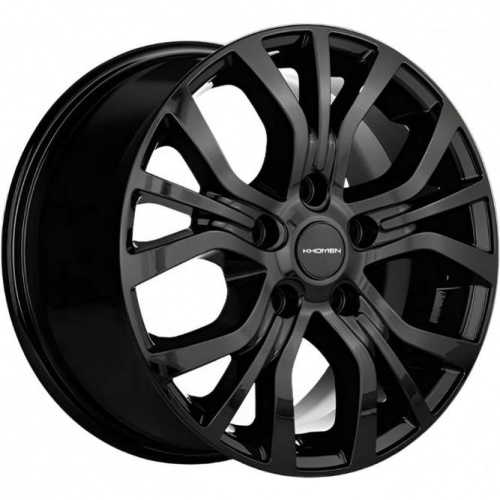 Khomen KHW 1608 6.5x16 5*110 ET46 DIA63.3 Black Литой