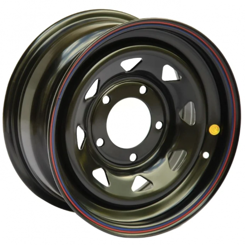 Off Road Wheels Nissan/Toyota 7x16 6*139.7 ET0 DIA110.1 Black Штампованный