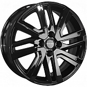 Khomen KHW 1609 6x16 4*100 ET46 DIA54.1 Black Литой