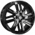 Khomen KHW 1609 6x16 4*100 ET46 DIA54.1 Black Литой