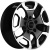 Khomen KHW 1725 6.5x17 5*139.7 ET40 DIA98.5 Black-FP Литой Khomen KHW 1725 6.5x17 5*139.7 ET40 DIA98.5 Black-FP Литой