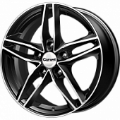 Carwel Тау 6.5x16 5*100 ET43 DIA57.1 BL Литой