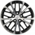 Khomen KHW 1705 7x17 5*108 ET40 DIA60.1 Black-FP Литой