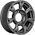 Khomen KHW 1505 5.5x15 5*139.7 ET5 DIA98.5 Gray Литой