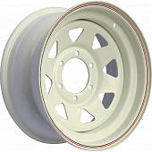 Off Road Wheels Toyota 8x17 5*150 ET25 DIA110.1 White Штампованный