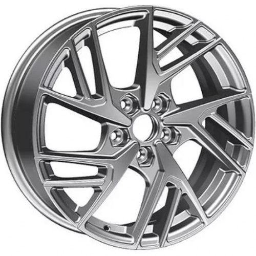 Khomen KHW 1722 6.5x17 5*108 ET33 DIA60.1 F-Silver Литой