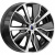 K&K Гамбит 6.5x16 5*114.3 ET50 DIA60.1 Алмаз черный Литой