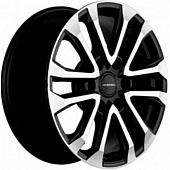 Khomen KHW 1805 7.5x18 6*139.7 ET42 DIA75.1 Black-FP Литой