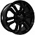 Khomen KHW 1817 7.5x18 6*139.7 ET25 DIA106.1 Black Литой