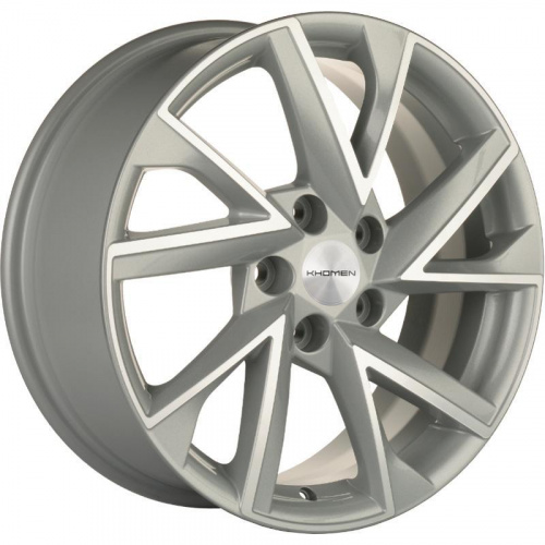 Khomen KHW 1714 7x17 5*112 ET40 DIA57.1 F-Silver-FP Литой